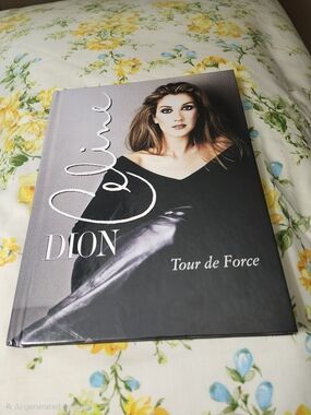 Vintage 1998 Celine Dion "Tour de Force" Hardcover Book